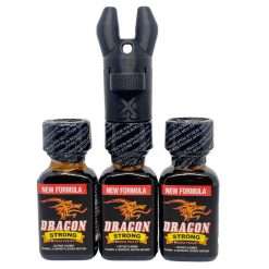 3x Dragon Strong 25ml + Free X Sniffer Pro